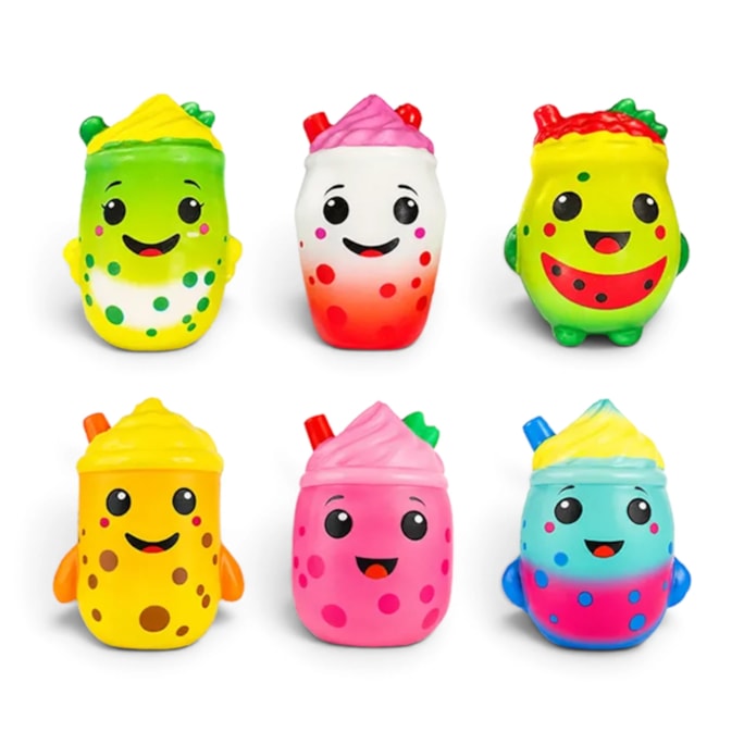 Wholesale Bubble Tea PU Squeezy 10cm CDU | Wholesale Direct Wholesale Bubble Tea PU Squeezy 10cm CDU | Wholesale Direct