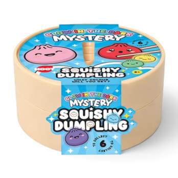 Wholesale Glow In The Dark Squishy Maltose Dumpling 5.5cm CDU | Wholesale Direct