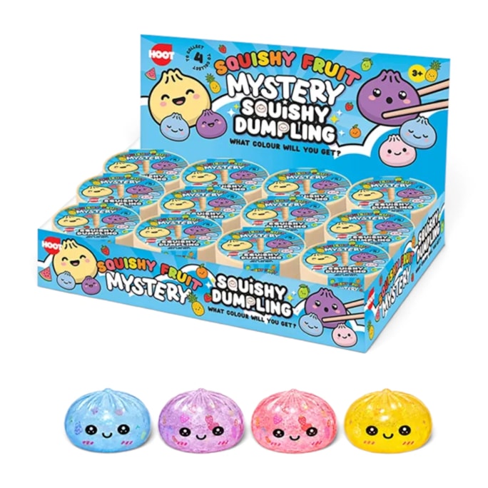 Wholesale Squishy Fruit Dumpling 5.5cm CDU | Wholesale Direct Wholesale Squishy Fruit Dumpling 5.5cm CDU | Wholesale Direct