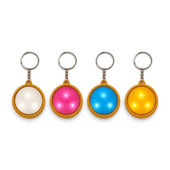 Wholesale Dumpling Light Up Key Ring CDU | Wholesale Direct