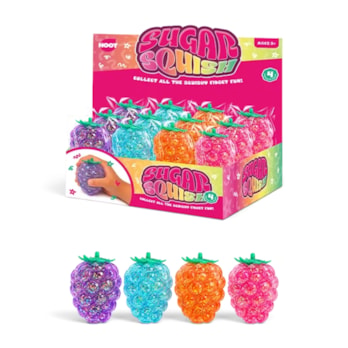 Wholesale Glitter Grape Sugar Filled Squishy CDU | Wholesale Direct