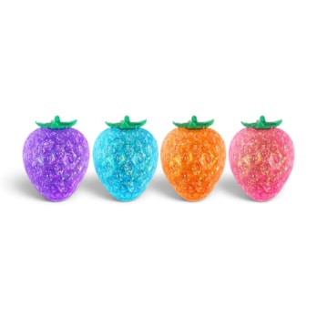 Wholesale Glitter Coloured Strawberry Sugar Filled Squishy 6.5cm CDU | Wholesale Direct Wholesale Glitter Coloured Strawberry Sugar Filled Squishy 6.5cm CDU | Wholesale Direct