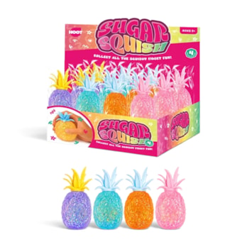 Wholesale Glitter Pineapple Sugar Filled Squishy CDU | Wholesale Direct Wholesale Glitter Pineapple Sugar Filled Squishy CDU | Wholesale Direct