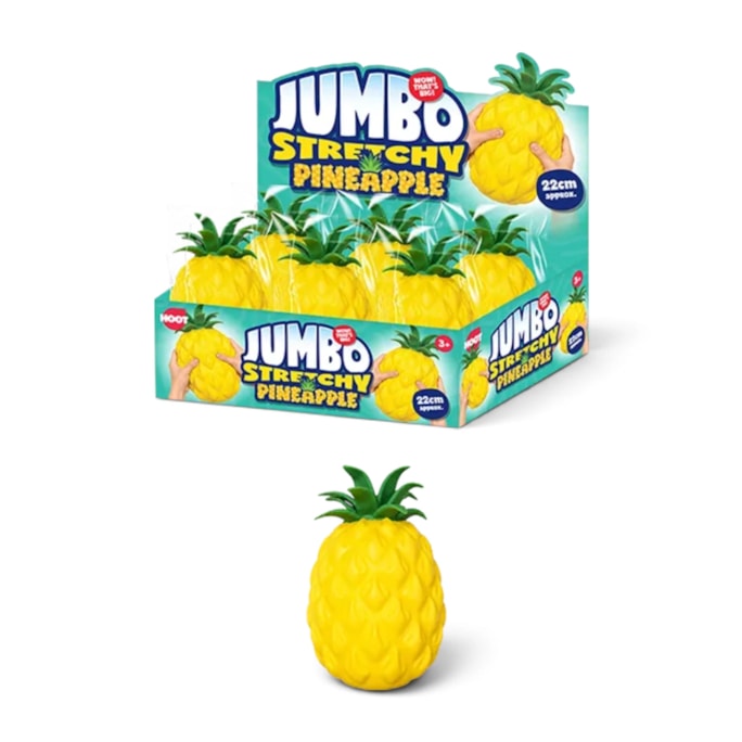 Wholesale Jumbo Pineapple Stretchy 22cm CDU | Wholesale Direct Wholesale Jumbo Pineapple Stretchy 22cm CDU | Wholesale Direct