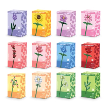 Wholesale Flower Stem Building Blocks Series 2 CDU | Wholesale Direct
