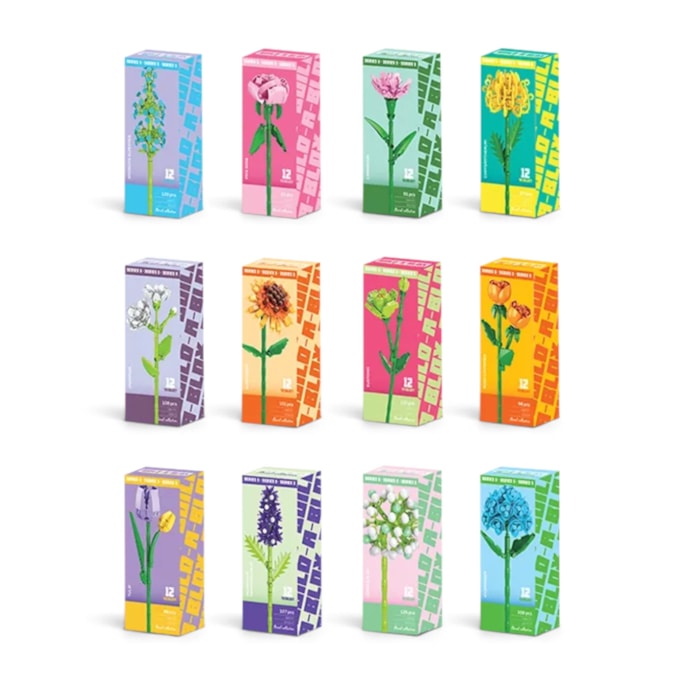 Wholesale Flower Building Blocks Series 3 CDU | Wholesale Direct