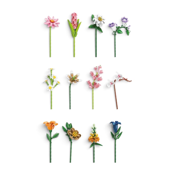 Wholesale Flower Building Blocks Series 4 CDU | Wholesale Direct