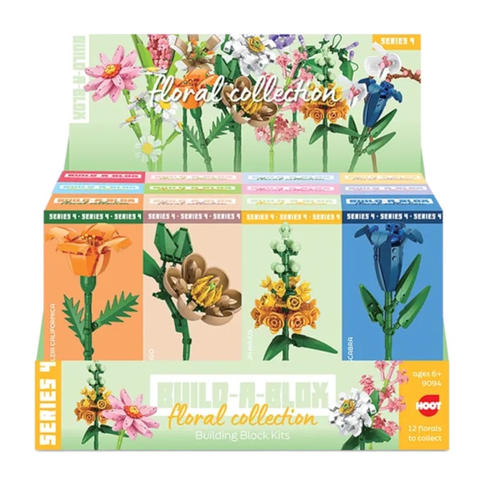 Wholesale Flower Building Blocks Series 4 CDU | Wholesale Direct