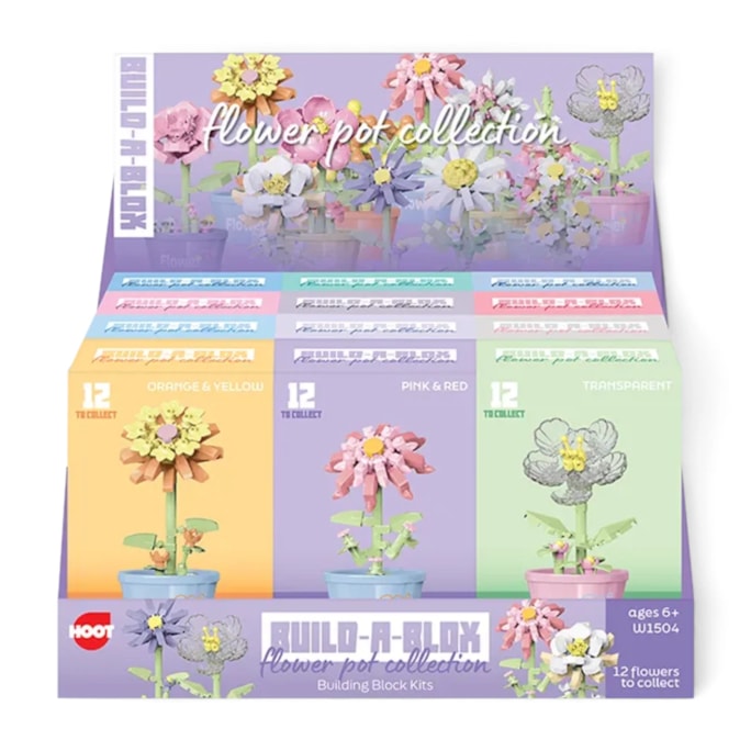 Wholesale Flower Pot Building Blocks Series 3 CDU | Wholesale Direct
