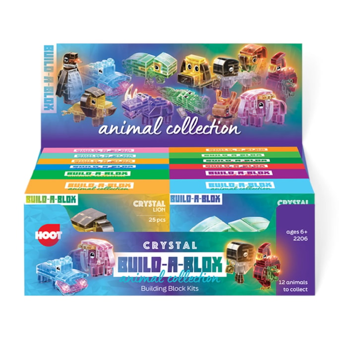 Wholesale Crystal Animal Building Blocks CDU | Wholesale Direct