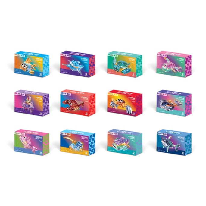 Wholesale Crystal Sea Animal Building Blocks CDU | Wholesale Direct