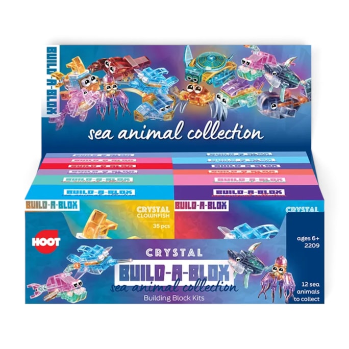 Wholesale Crystal Sea Animal Building Blocks CDU | Wholesale Direct