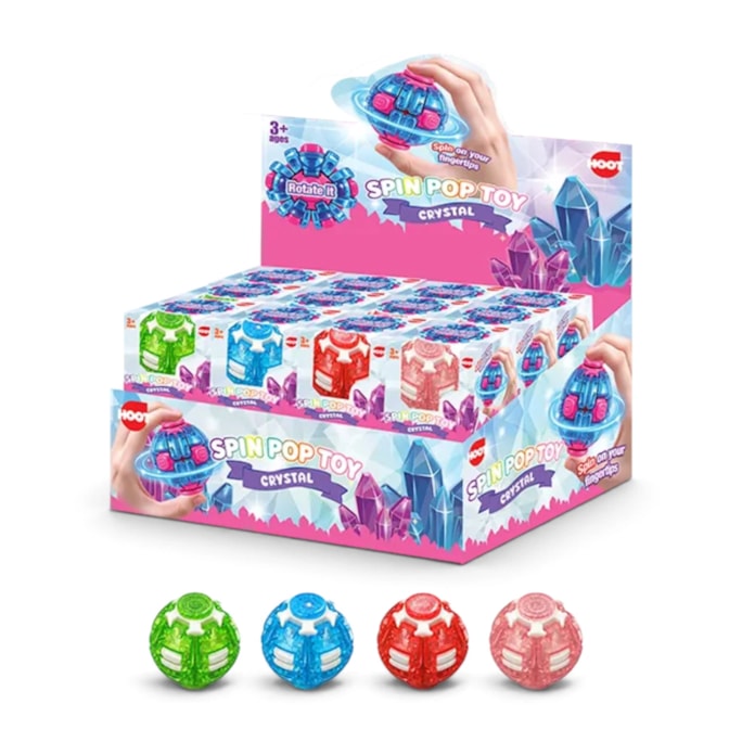 Wholesale Crystal Fidget Ball CDU | Wholesale Direct Wholesale Crystal Fidget Ball CDU | Wholesale Direct