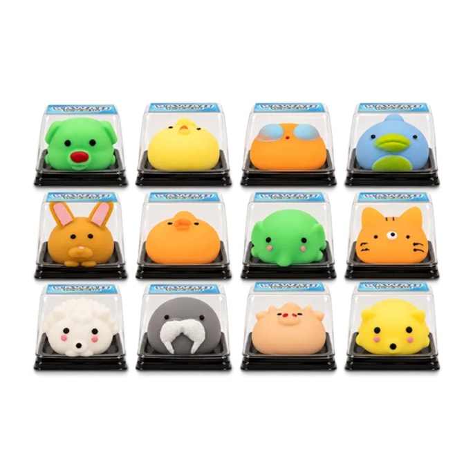 Wholesale Kawaii Krew Mochi Squishy Animal CDU | Wholesale Direct