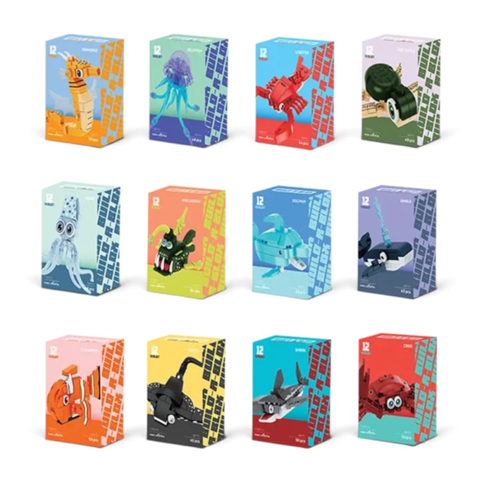 Wholesale Sea Animal Building Blocks CDU | Wholesale Direct Wholesale Sea Animal Building Blocks CDU | Wholesale Direct