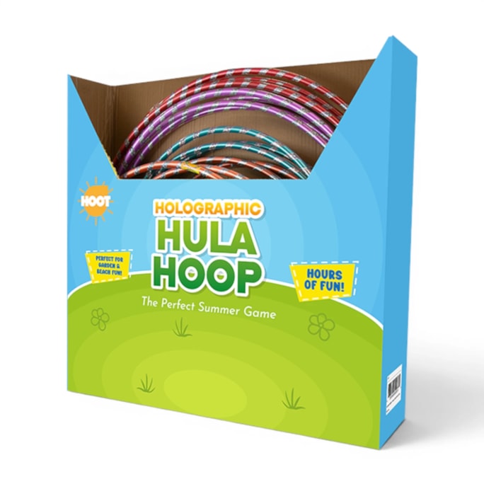 Wholesale Holographic Hula Hoop CDU | Wholesale Direct