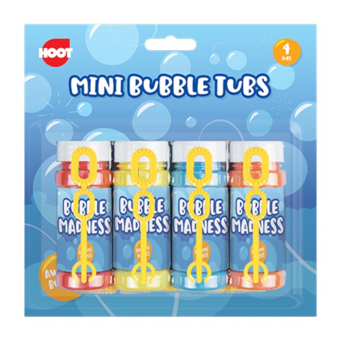 Wholesale Mini Bubble Tubs 4pk | Wholesale Direct Wholesale Mini Bubble Tubs 4pk | Wholesale Direct