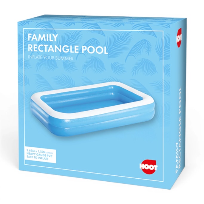 Wholesale Family Rectangle Pool 2.62m x 1.75m | Wholesale Direct