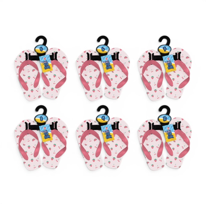 Wholesale Girls Printed Flip Flops | Wholesale Direct
