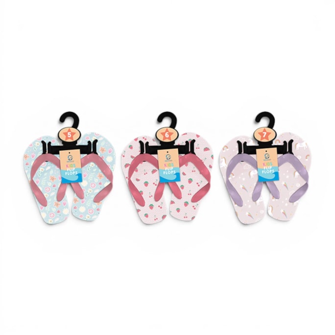 Wholesale Girls Printed Flip Flops | Wholesale Direct Wholesale Girls Printed Flip Flops | Wholesale Direct
