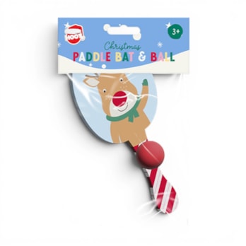 Wholesale Christmas Paddle Bat & Ball | Wholesale Direct