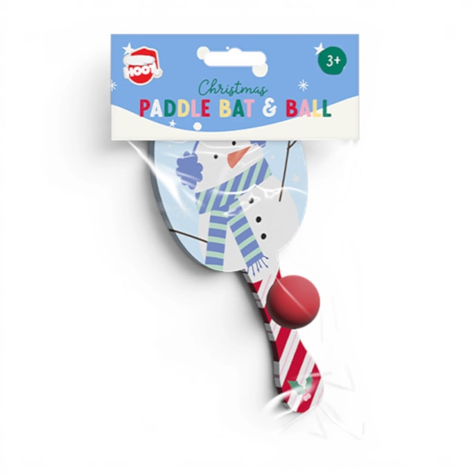 Wholesale Christmas Paddle Bat & Ball | Wholesale Direct