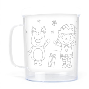 Wholesale Colour Your Own Christmas Mug | Wholesale Direct