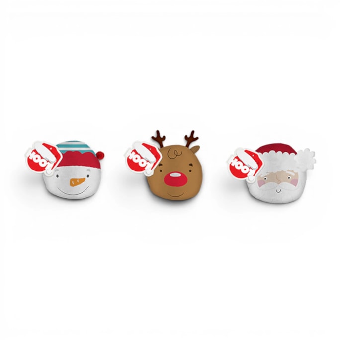 Wholesale Christmas Plush Glitter Squishies CDU | Wholesale Direct
