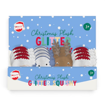Wholesale Christmas Plush Glitter Squishies CDU | Wholesale Direct Wholesale Christmas Plush Glitter Squishies CDU | Wholesale Direct