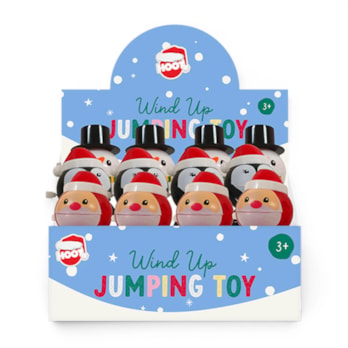 Wholesale Christmas Wind Up Jumping Toy CDU | Wholesale Direct