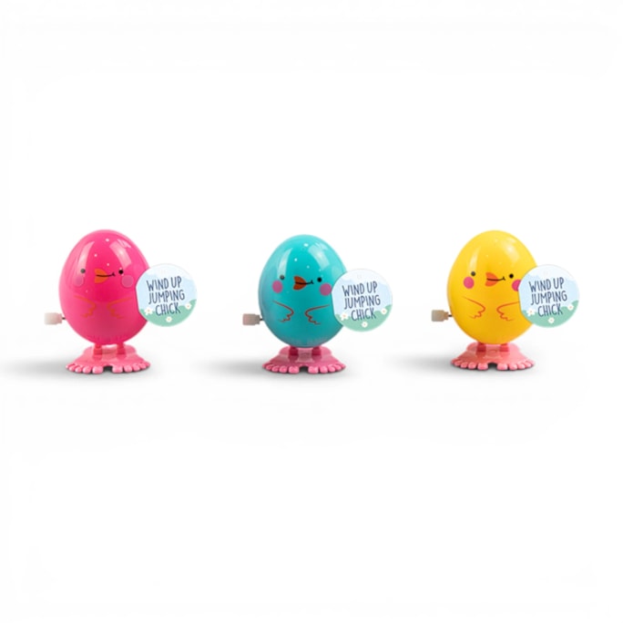 Wholesale Easter Winding Up Jumping Chick CDU | Wholesale Direct Wholesale Easter Winding Up Jumping Chick CDU | Wholesale Direct
