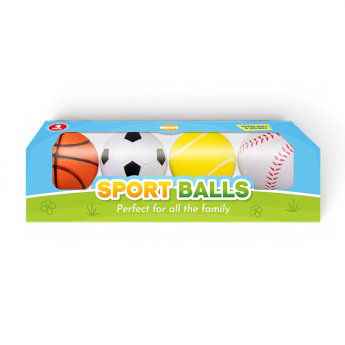 Wholesale Sports Balls 4 Pack | Wholesale Direct