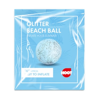 Wholesale Inflatable Glitter Beach Ball 16" | Wholesale Direct