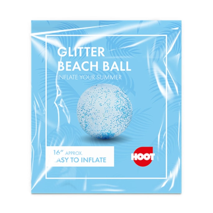 Wholesale Inflatable Glitter Beach Ball 16" | Wholesale Direct