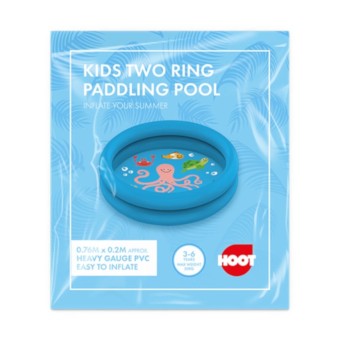 Wholesale Sea Animal Two Ring Paddling Pool 0.76m x 0.2m | Wholesale Direct