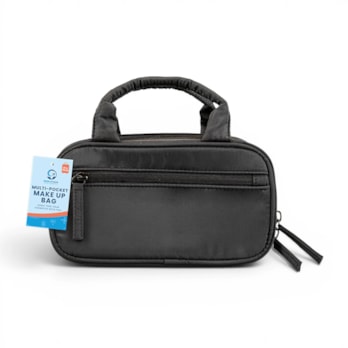Wholesale Multi-Pocket Make Up Bag 21cm x 11cm | Wholesale Direct