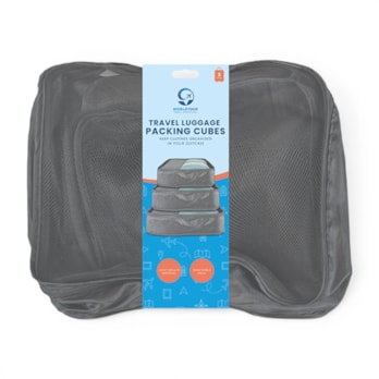Wholesale Travel Luggage Packing Cubes 3pk | Wholesale Direct