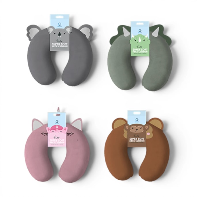 Wholesale Kids Character Travel Neck Pillow | Wholesale Direct