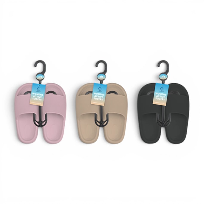Wholesale Womens Active Sliders - Assorted Sizes | Wholesale Direct Wholesale Womens Active Sliders - Assorted Sizes | Wholesale Direct