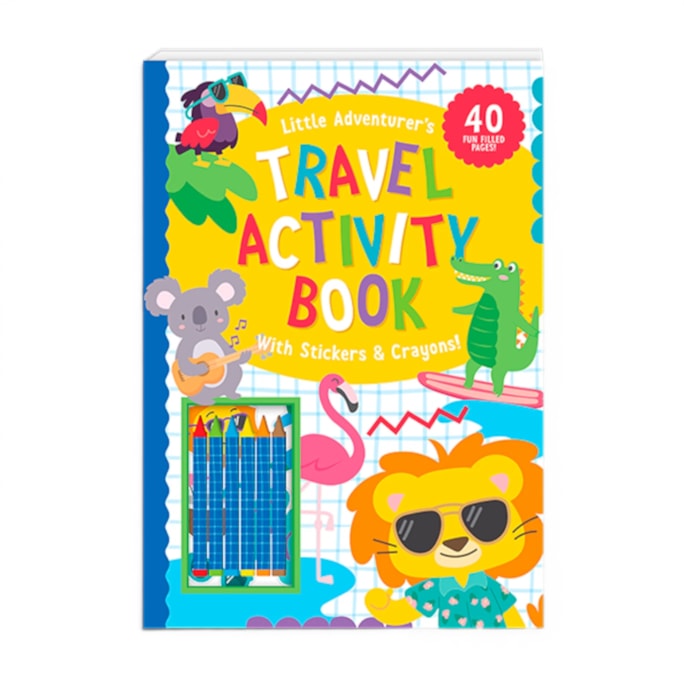 Wholesale Children's Travel A4 Activity Book 40 Page CDU | Wholesale Direct