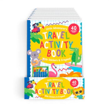 Wholesale Children's Travel A4 Activity Book 40 Page CDU | Wholesale Direct