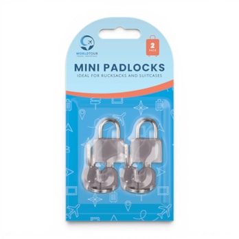 Wholesale Mini Padlock 2 pack | Wholesale Direct Wholesale Mini Padlock 2 pack | Wholesale Direct