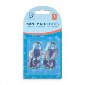 Wholesale Mini Padlock 2 pack | Wholesale Direct