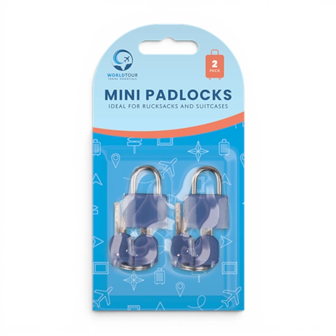 Wholesale Mini Padlock 2 pack | Wholesale Direct