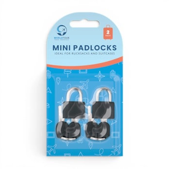 Wholesale Mini Padlock 2 pack | Wholesale Direct Wholesale Mini Padlock 2 pack | Wholesale Direct
