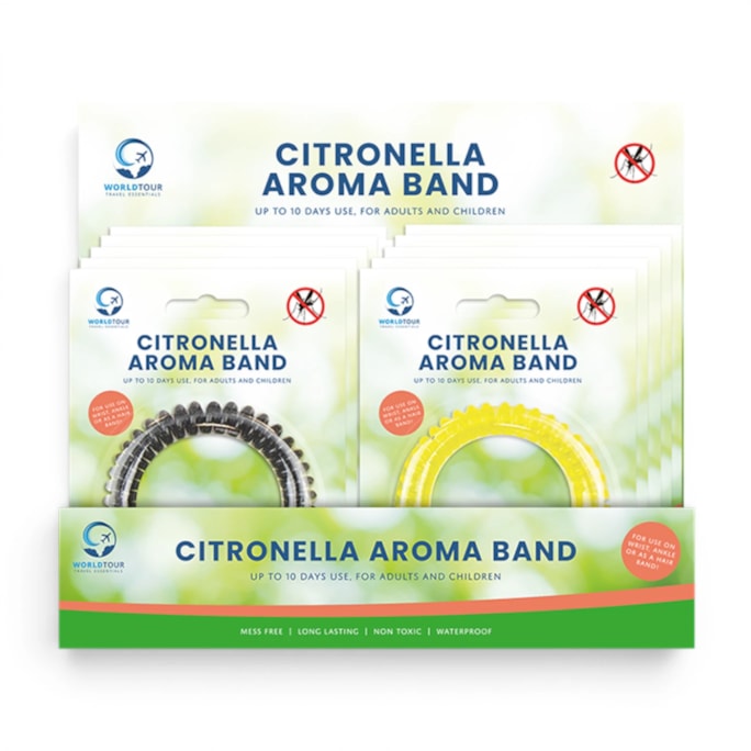 Wholesale Citronella Aroma Band CDU | Wholesale Direct Wholesale Citronella Aroma Band CDU | Wholesale Direct