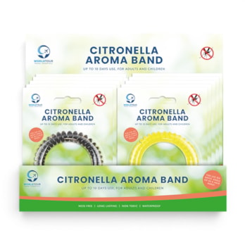 Wholesale Citronella Aroma Band CDU | Wholesale Direct