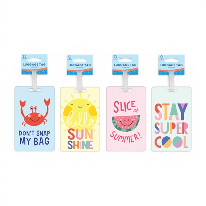 Wholesale Kids PVC Luggage Tag | Wholesale Direct