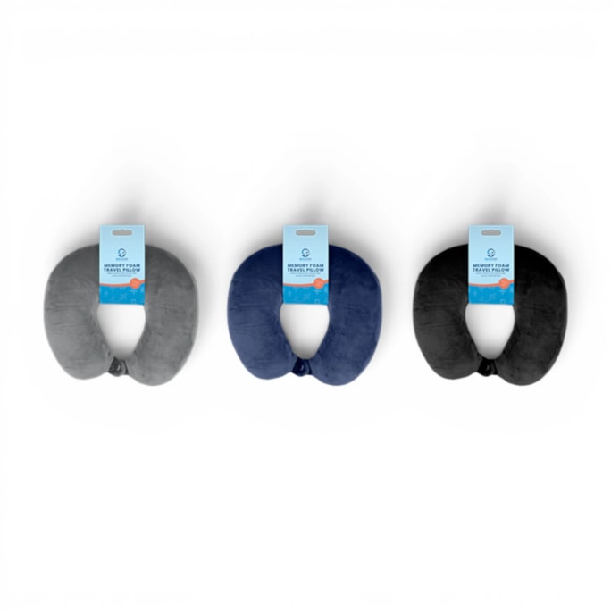 Wholesale Memory Foam Travel Neck Pillow | Wholesale Direct