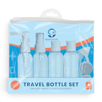 Wholesale Travel Bottle Set 8pc | Wholesale Direct